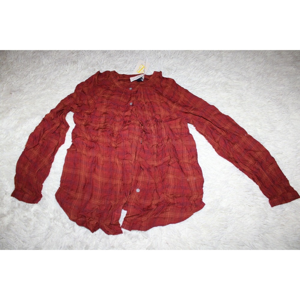 Universal Thread Women's Size S Desert Plaid  Prairie Shirt NEW
